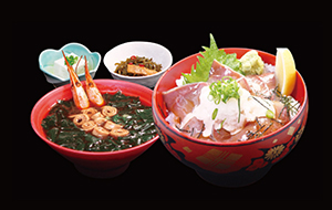 ブリおろし漬け丼